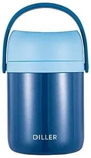 Термоконтейнер для еды Diller 8926 2400 ml (Синий)