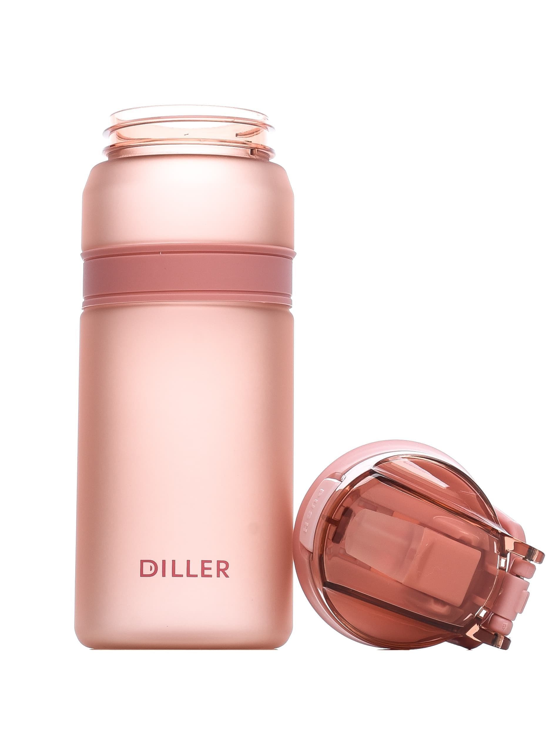 Бутылка для воды Diller D37 700 ml (Розовый) фото