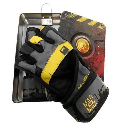 Перчатки женские Mad Max "Signature" MFG880\BK-YEL