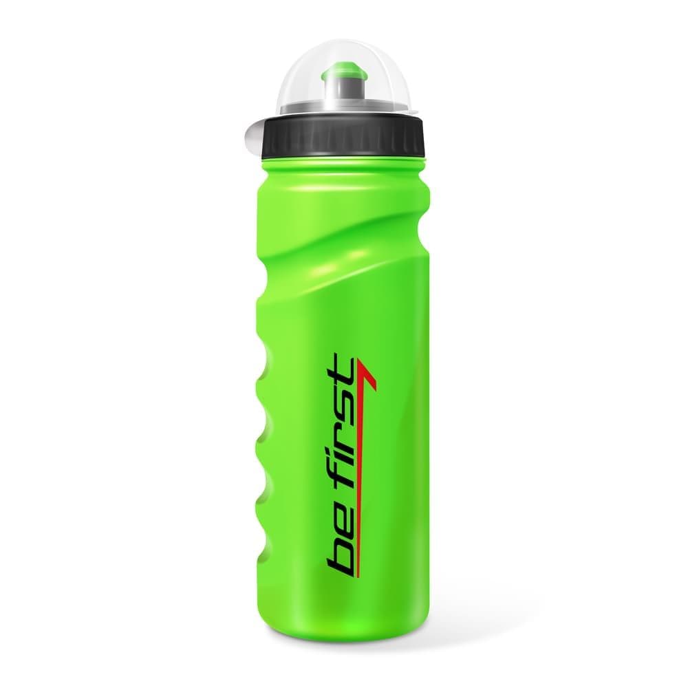 BeFirst Бутылка для воды Be First 750ml с крышкой (Зеленая)
