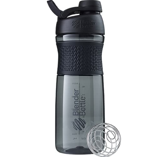 BlenderBottle SportMixer Twist Cap 828мл Full Color Black [черный]