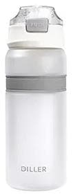 Бутылка для воды Diller D37 700 ml (Белый) фото