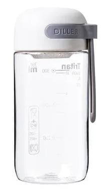 Бутылка для воды Diller D31 350 ml (Белый)