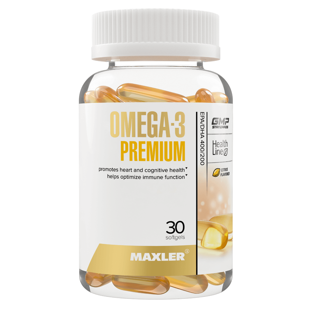 Maxler Omega-3 Premium 30 sgels