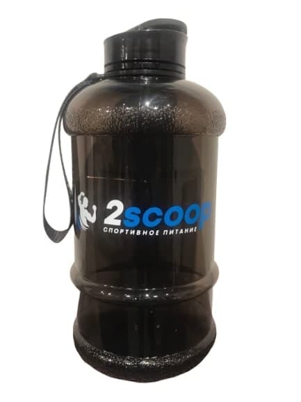 2scoop Бутыль 2.2 L крышка щелчок (Чёрный) фото
