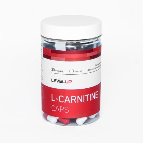 LevelUp L-Carnitine 60 caps фото