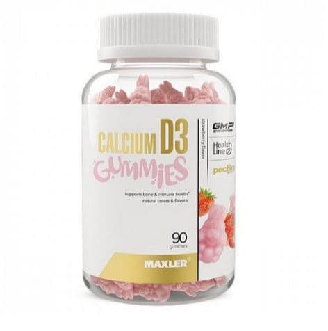 Maxler Calcium D3 Gummies 90 ct фото