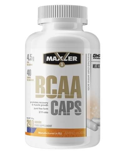 Maxler BCAA 2:1:1 240 caps фото