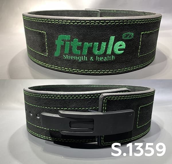 FitRule Ремень с Карабином Черный арт1359 (XL)