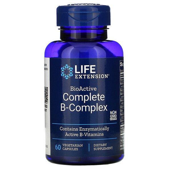 LIFE Extension BioActive Complete B-Complex 60 vcaps фото