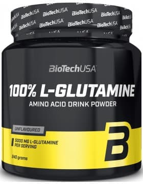 BioTech L-Glutamine 240g фото