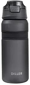 Бутылка для воды Diller D37 550 ml (Черный)