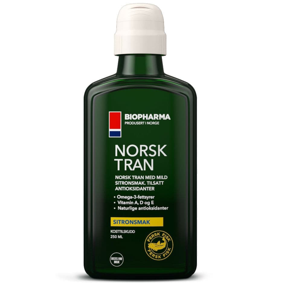 Biopharma Norsk Tran Omega-3 250ml фото