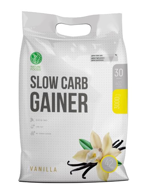 Nature Foods Slow Carb Gainer 3000g фото