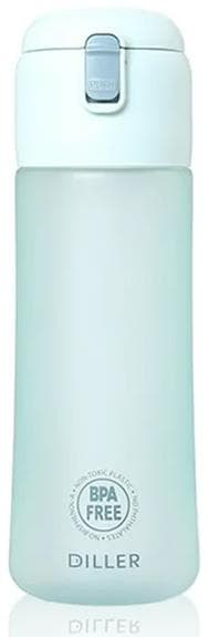 Diller Бутылка для воды D26 650ml (Голубая) фото