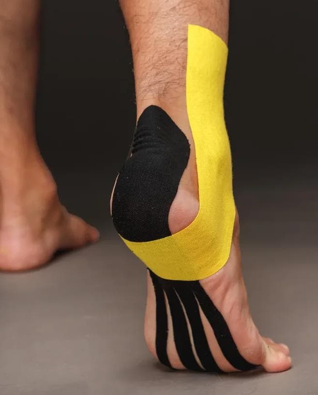 FitRule Кинезио Тейп Tape 5 cм х 5 м (Желтый) фото