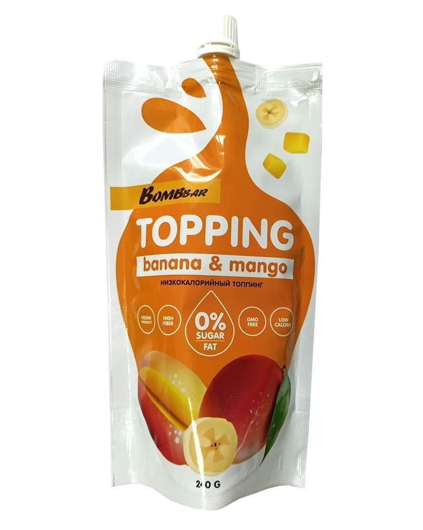 BOMBBAR Топпинг Мягкая карамель 240g