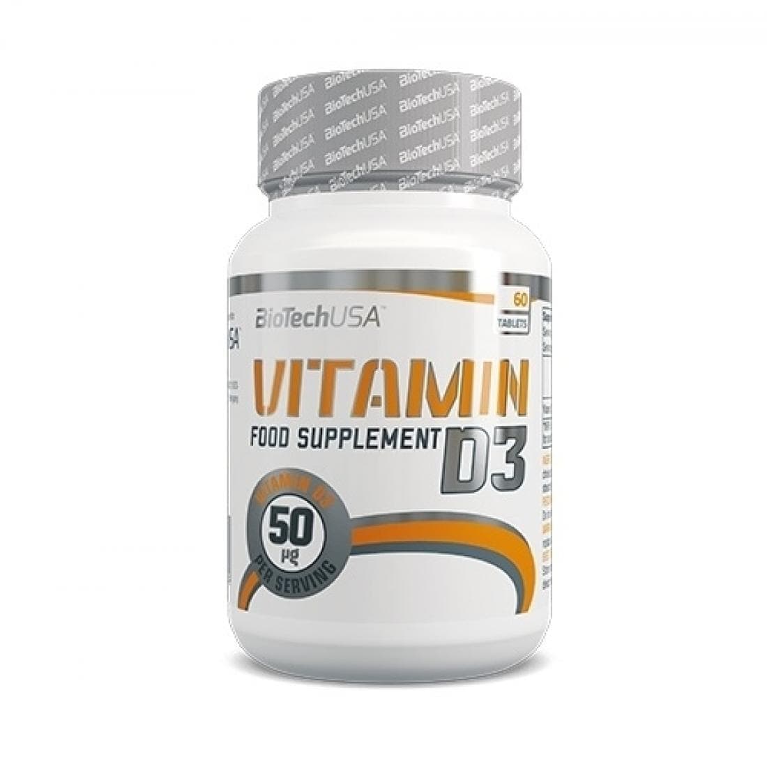 BioTech Vitamin D3 50mcg 60 tabs