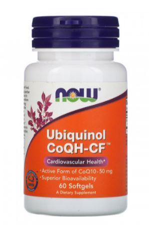 NOW CoQH-CF UBIQUINOL 60 sgels фото