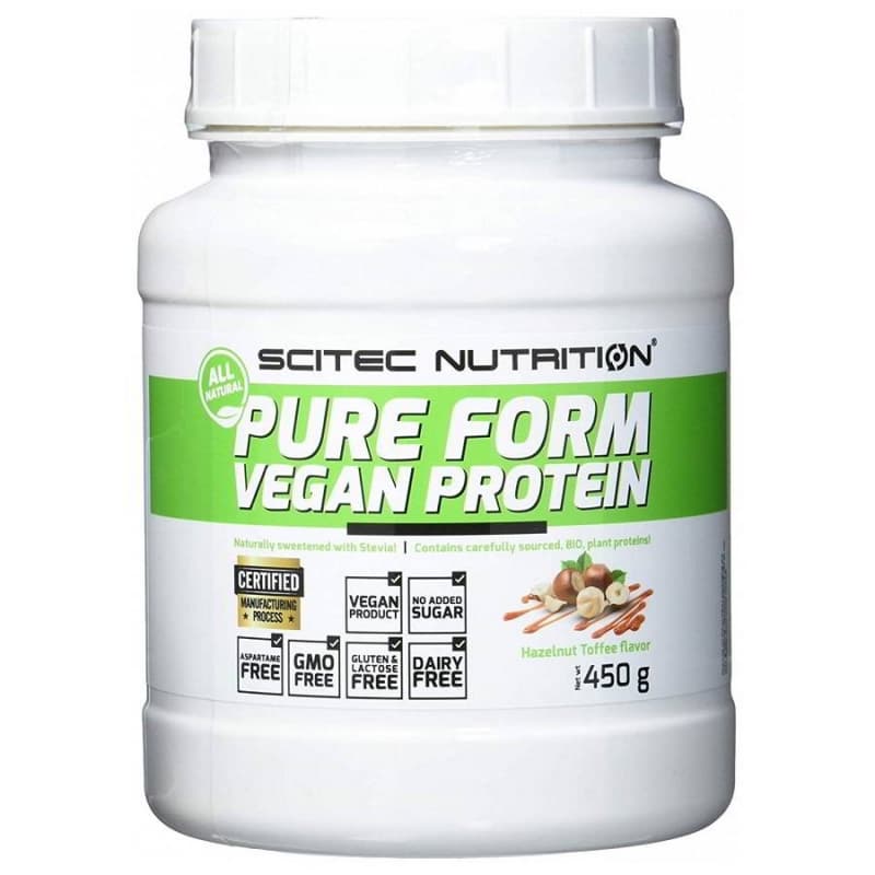 Scitec Nutrition Pure Form Vegan Protein 450g
