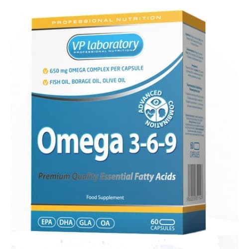 VP Laboratory Omega 3-6-9 60 caps
