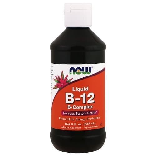 NOW B-12 Liquid B-Complex 8 oz 237 ml фото