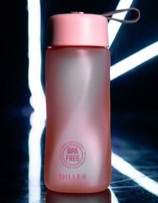 Diller Бутылка для воды D21 700ml (Розовая)