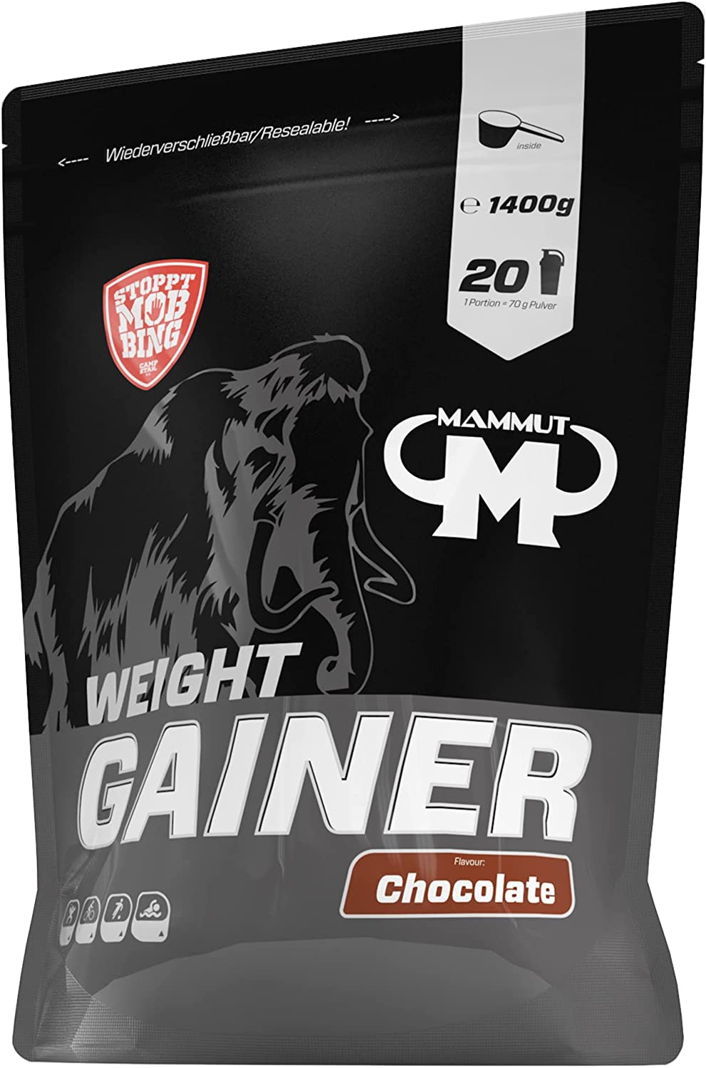 Mammut Nutrition Weight Gainer Crash 5000 1400g