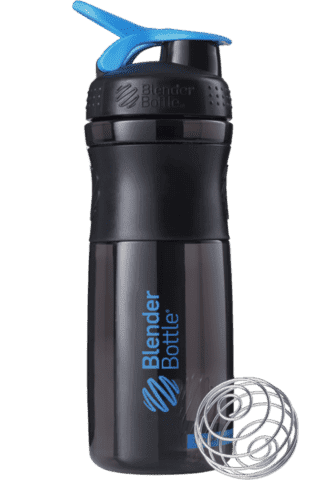 BlenderBottle SportMixer 828 ml Black/Cyan [черный/бирюзовый]