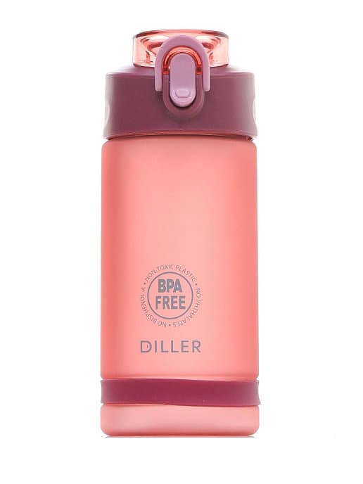 Diller Бутылка для воды D24 550ml (Розовая)