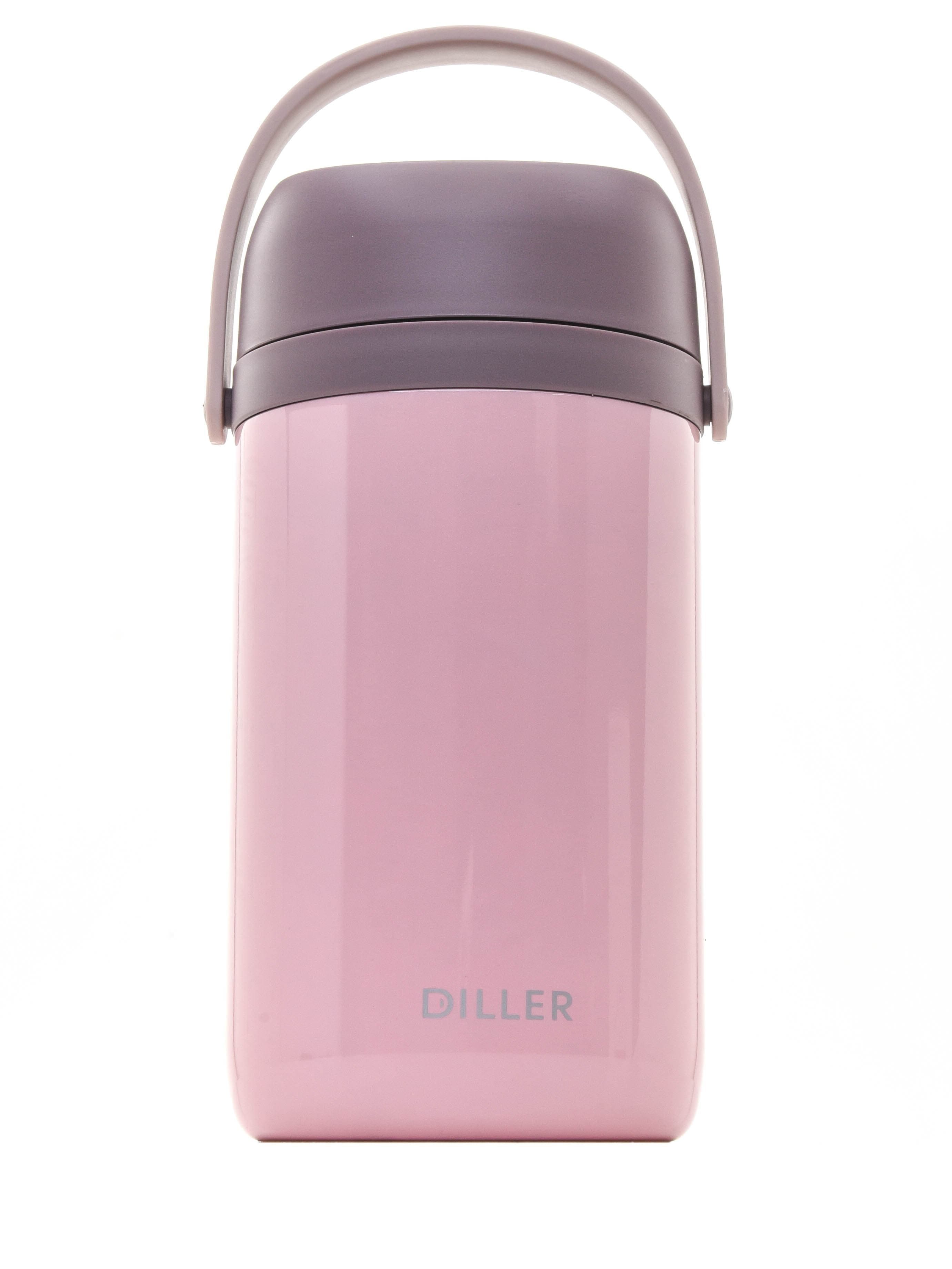 Термоконтейнер для еды Diller 8926 2400 ml (Розовый)