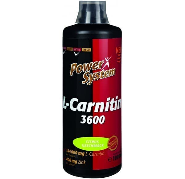 Power System L-Carnitin 3600 mg 1000 ml