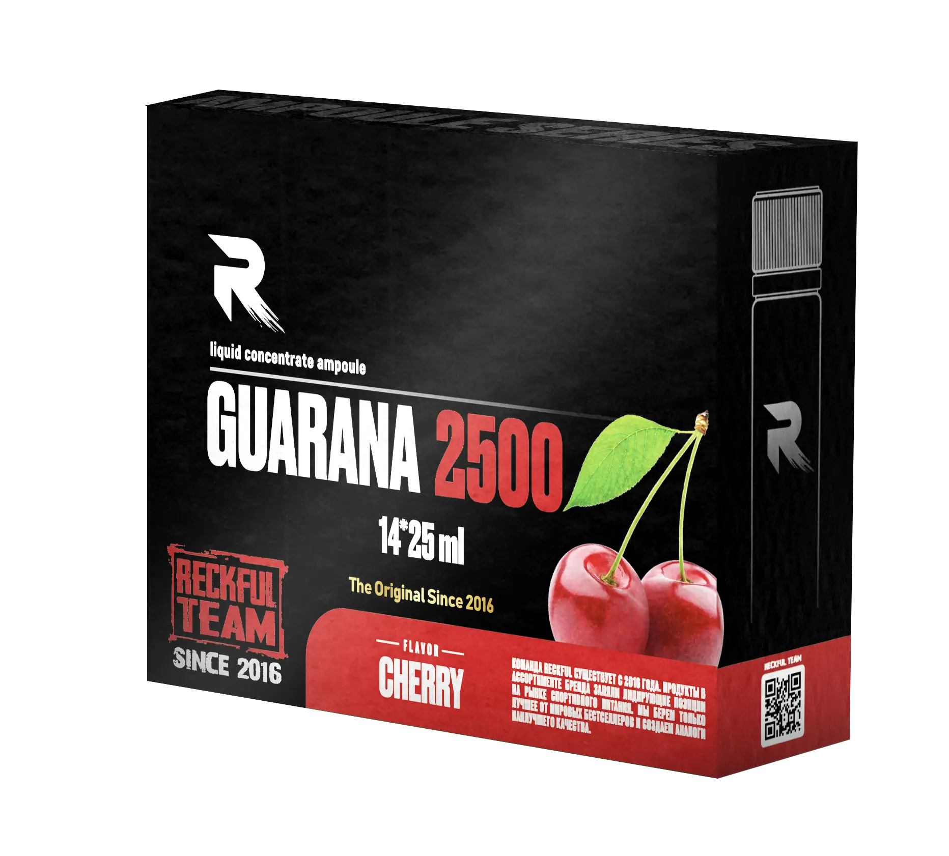 RECKFUL Guarana 2500 mg 25 ml
