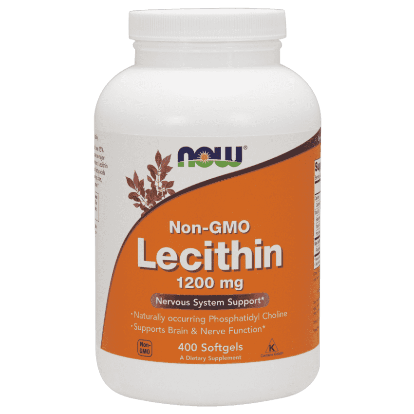 NOW Lecithin 1200mg 400 softgel