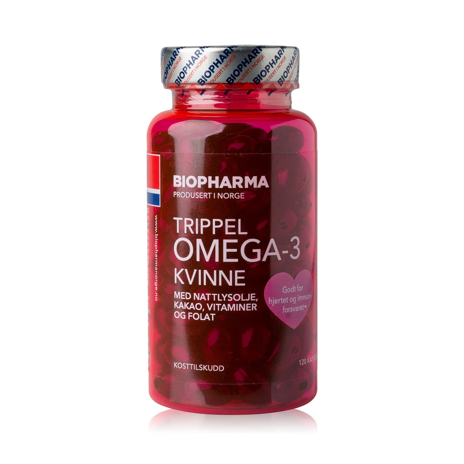 Biopharma Omega-3 triple K-2 120 caps