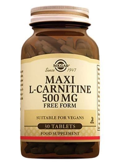 Solgar Maxi L-Carnitie 500mg 60 tabs