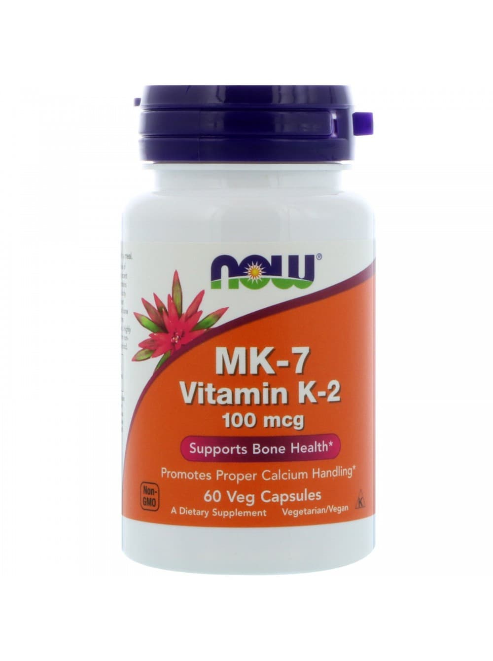NOW Vitamin K-2 (MK7) 100 mcg 60 caps
