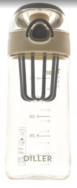 Бутылка для воды Diller D38-700 ml (Белый) фото