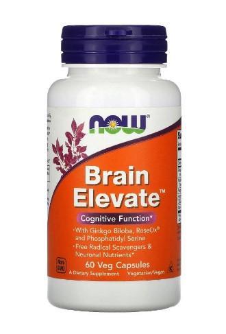 NOW Brain Elevate Formula 60 vcaps фото