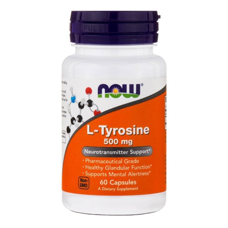 NOW L-Tyrosine 500mg 60 caps