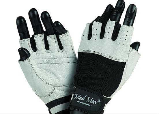 Перчатки Mad Max "Classic" MFG248\WH-BK\XL