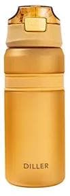 Бутылка для воды Diller D37 850 ml (оранжевый)
