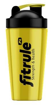 FitRule Шейкер классический (желтый+черная крышка)