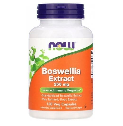 NOW Boswellia Extract 250 mg 120 caps