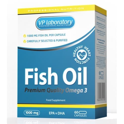 VP Laboratory Fish Oil 1000mg 60 caps