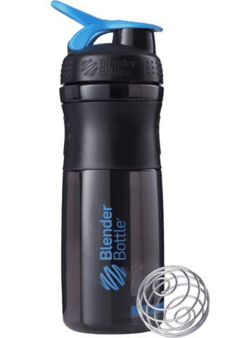 BlenderBottle SportMixer 828 ml Black/Cyan [черный/бирюзовый] фото