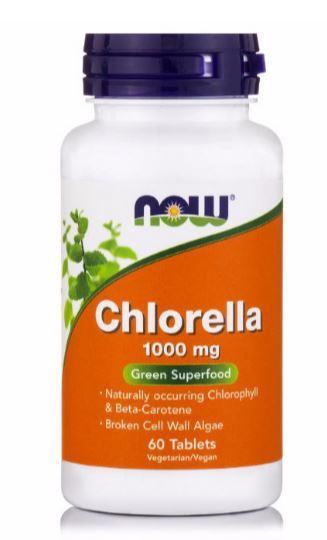 NOW Chlorella 1000mg 60 tabs