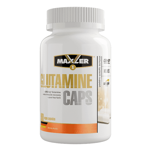 Maxler Glutamine 90 vegan caps фото