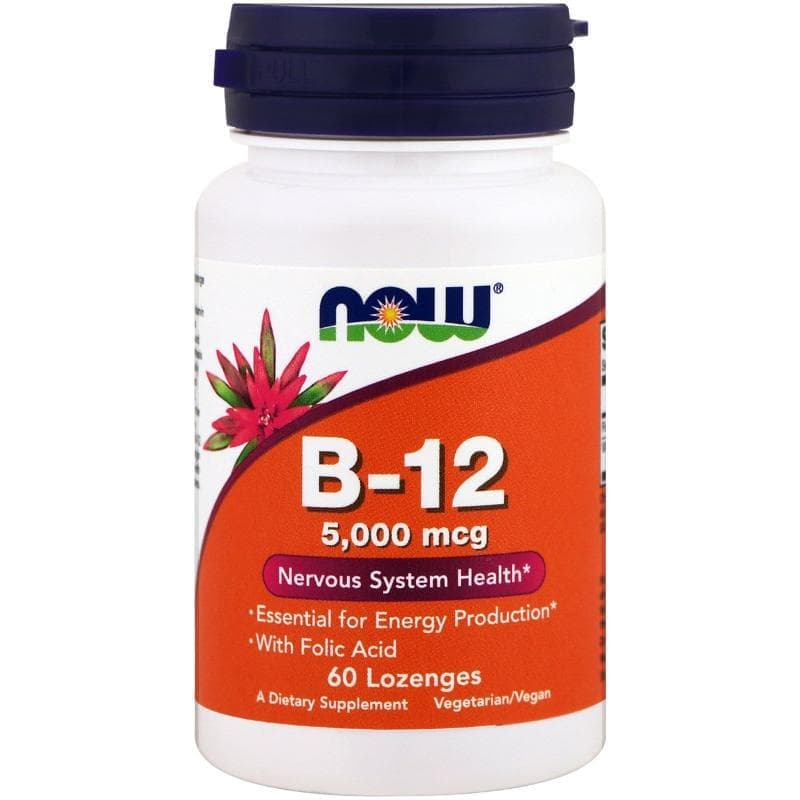 NOW B-12 5000mcg 60 caps