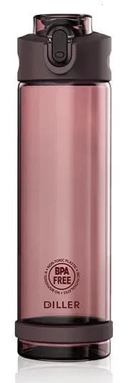 Diller Бутылка для воды D23 550ml (Розовая) фото